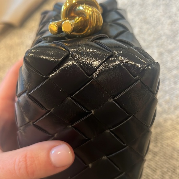 Bottega Veneta Mini Loop Intrecciato Space Grey - Picture 11 of 17